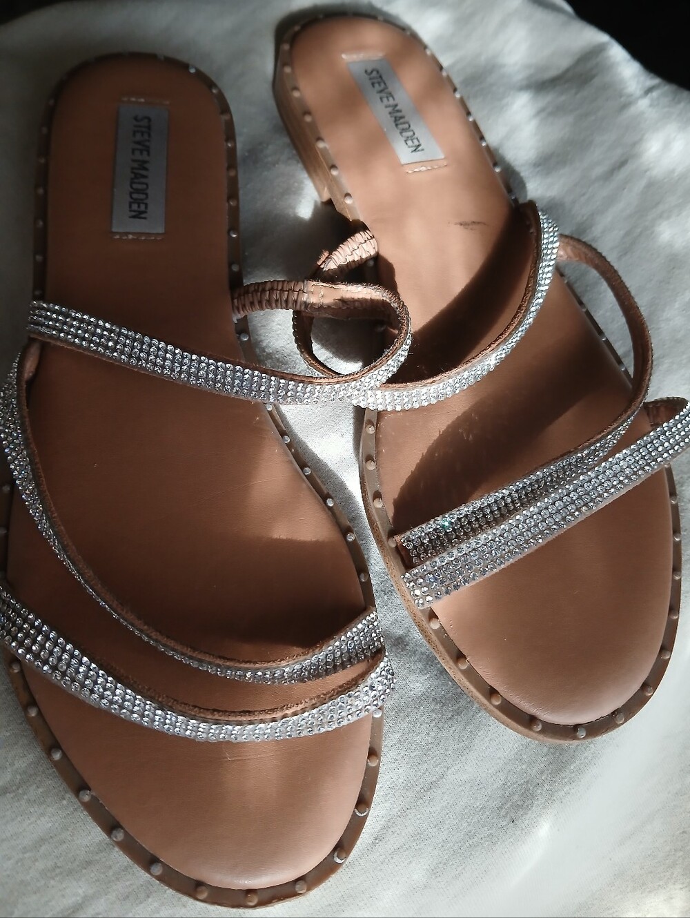 Steve Madden Sandals Womens 9 Glammy